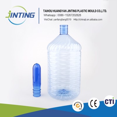 China manufacturers disposable pressure port plastic water preform PET bottle